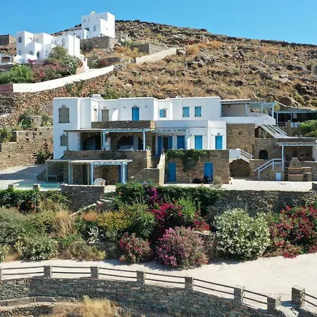 ヴィラ Tinos Traditional Sea Side Agios Romanos